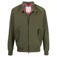 Fusion Bomber Green unisex Jacket (4)